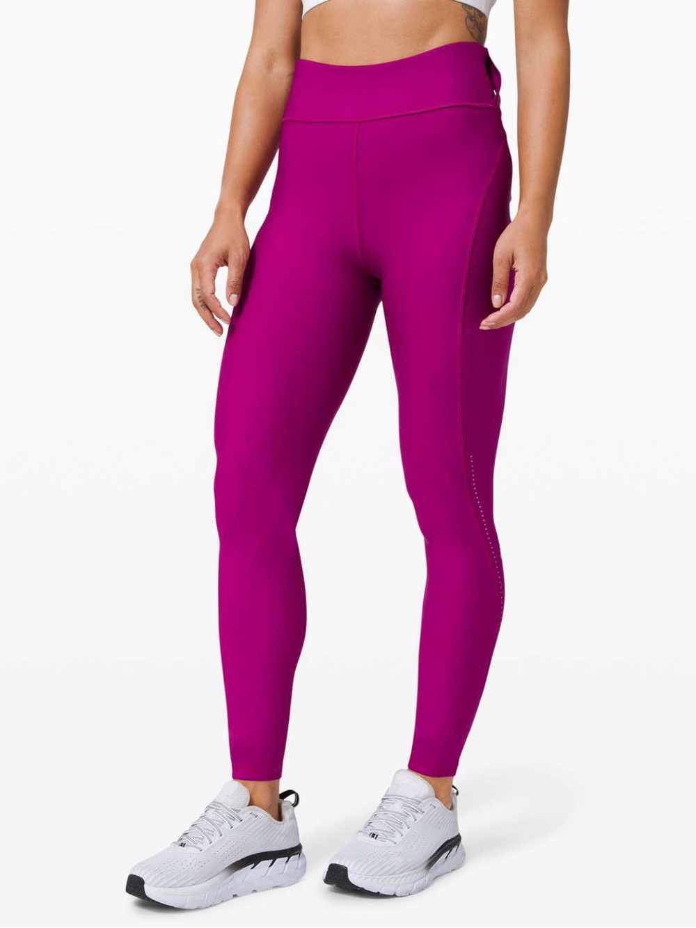 lululemon athletica High rise Fuscia Chase the chill.  Full-Length Leggings